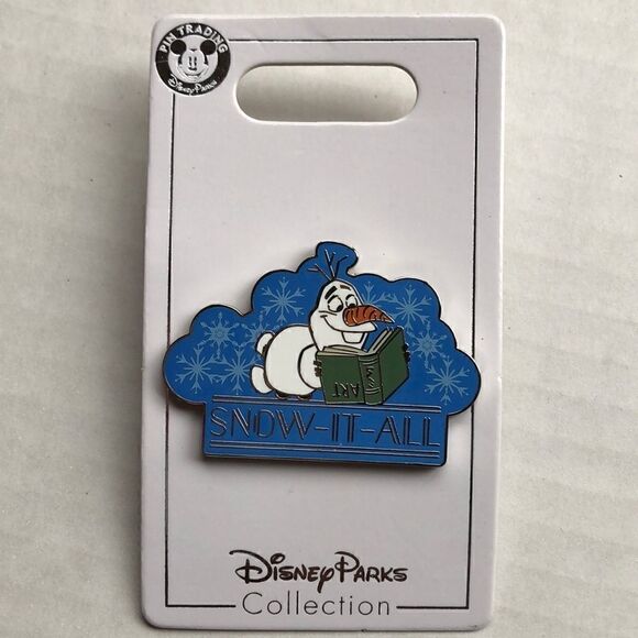 Disney Park Trading Pin - Olaf ''Snow-It-All'' Pin – Frozen - Picture 2 of 4